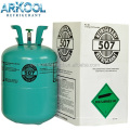 Cylindre recyclable R507 Gas de réfrigérant pour les zones européennes
